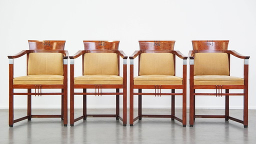 4 X Art Deco Design Dining Chair From Schuitema