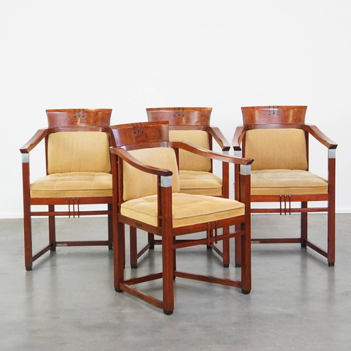 4 X Art Deco Design Dining Chair From Schuitema