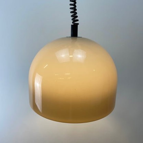 Image 1 of Lámpara colgante Staff Leuchten – Plexiglás marrón – Años 1970