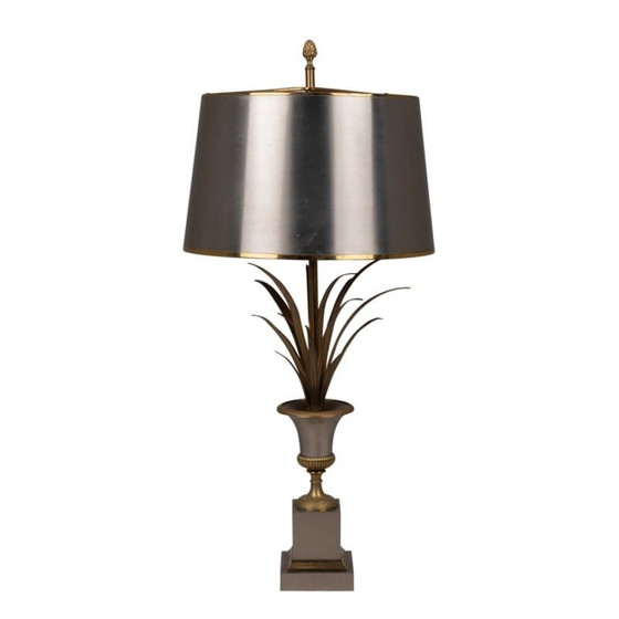 Image 1 of Lampada vintage in bronzo "a canna" di Maison Charles, 1970