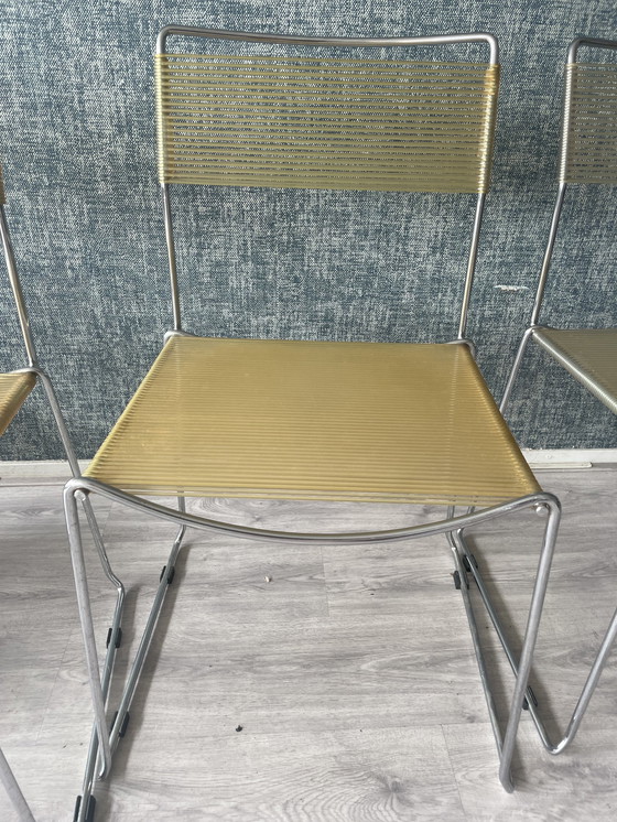 Image 1 of 4x Sintesi Jodi Spaghetti chairs