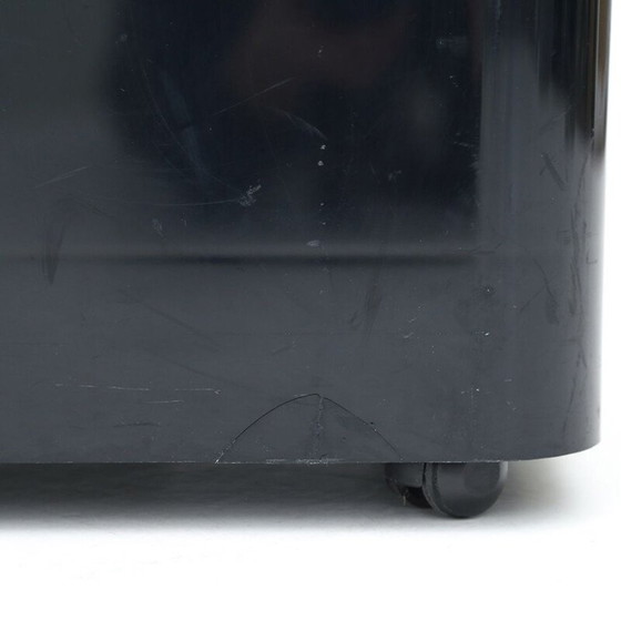 Image 1 of Fioriera vintage "Crescendo" in plastica e metallo di Isao Hosoe per Bilumen, 1970