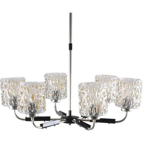 Image 1 of Lampadario vintage a 6 bracci, Jugoslavia, anni '70