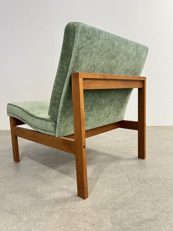 Image 1 of France & Son - Fauteuil en teck de Ole Gjerløv-Knudsen & Torben Lind