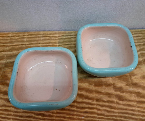 Image 1 of 2X Keramos Sèvres Ceramic Pocket Vessel