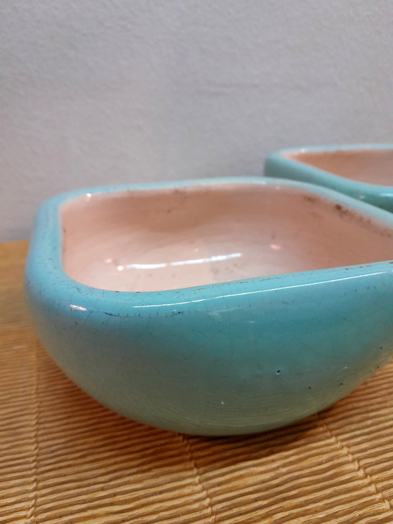 Image 1 of 2X Keramos Sèvres Ceramic Pocket Vessel