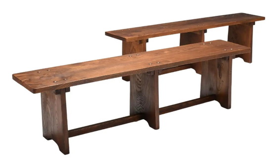 Image 1 of 2x French Artisan Benches