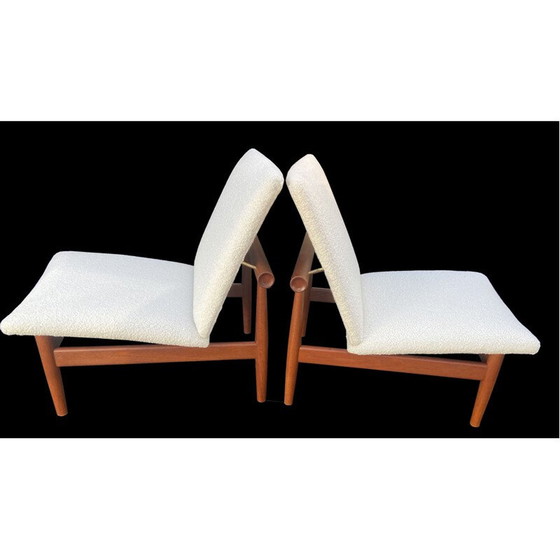 Image 1 of Pair of vintage "Japan" armchairs by Finn Juhl for France & Son, 1960s