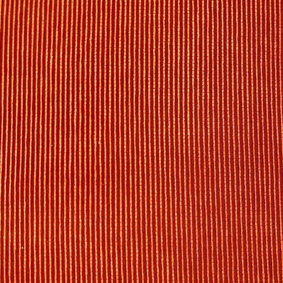 Image 1 of 1X Large Wood And Red Velvet Armchairs, Italy 1970S