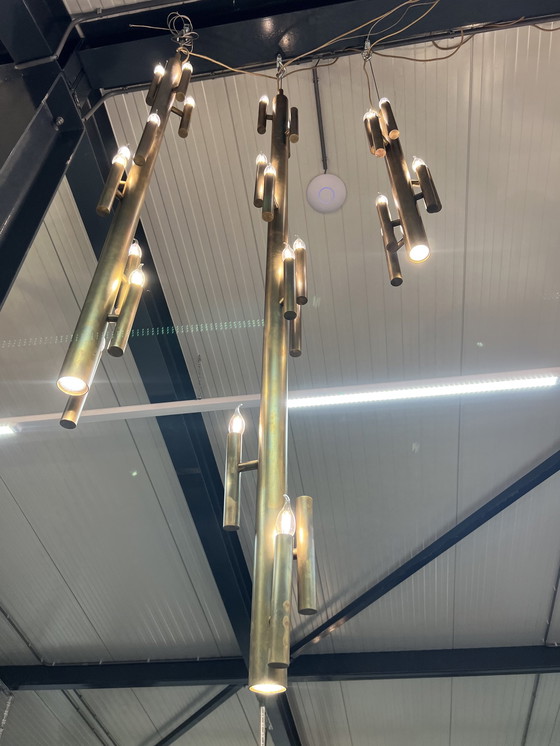 Image 1 of 3 Brand van Egmond Shiro Pendant lamps Brass Finish