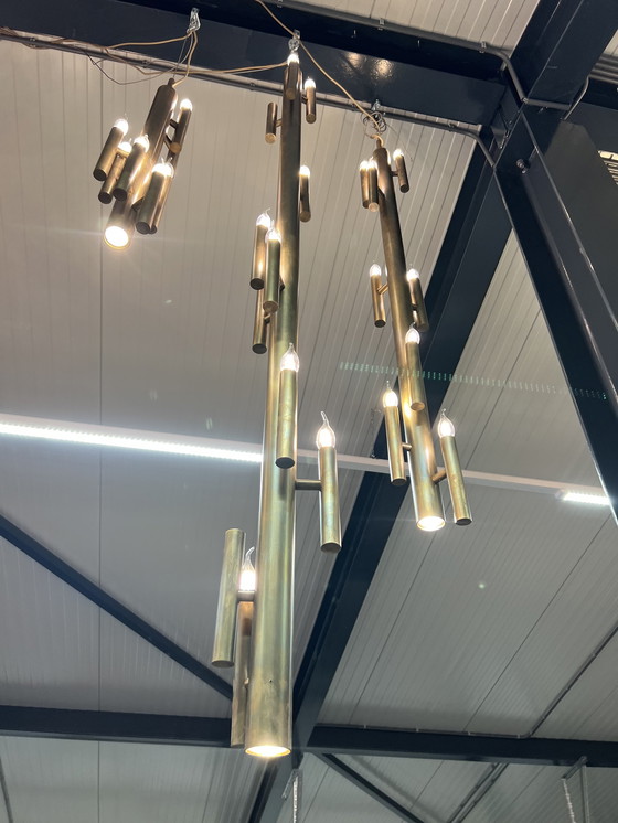 Image 1 of 3 Brand van Egmond Shiro Pendant lamps Brass Finish