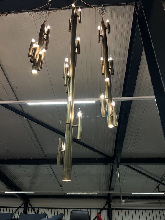 Image 1 of 3 Brand van Egmond Shiro Pendant lamps Brass Finish