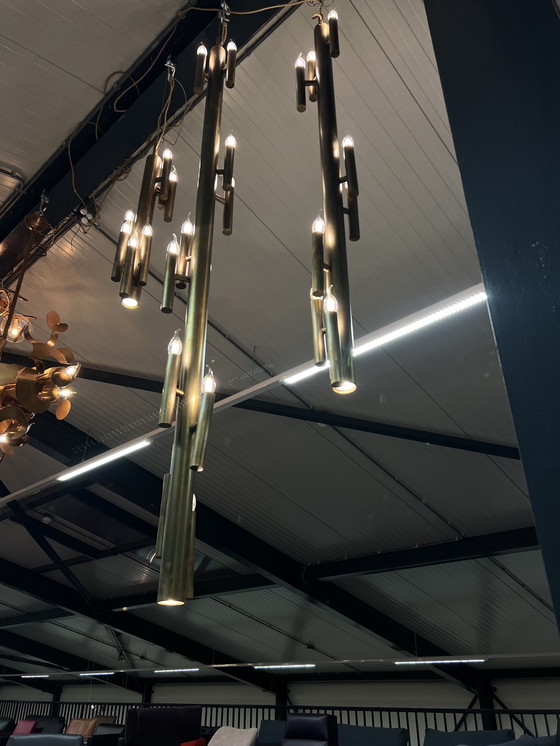 Image 1 of 3 Brand van Egmond Shiro Pendant lamps Brass Finish