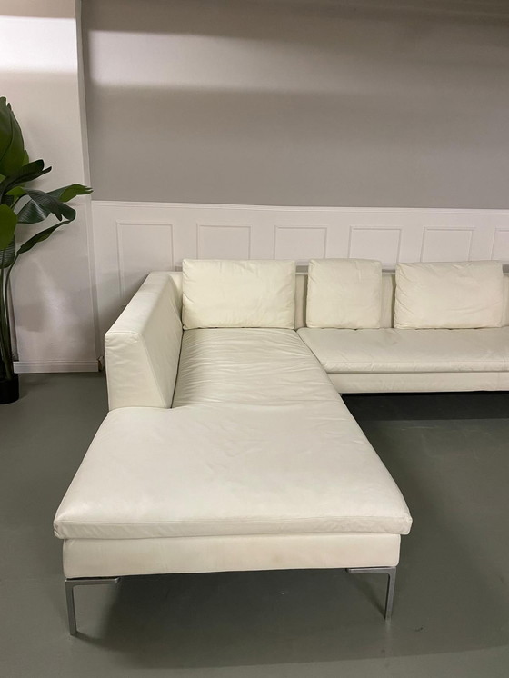 Image 1 of B&B Italia Charles designer brand sofa leather Np 10.800€