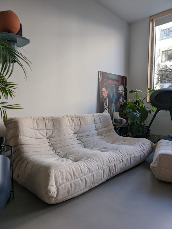 Image 1 of Ligne Roset Togo 2-seater, poof and corner unit