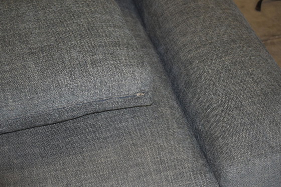 Image 1 of Ewald Schillig fabric sofa with electric seat depth adjustment