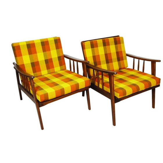 Image 1 of Pair of vintage armchairs, France 1960