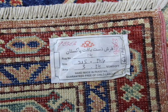 Image 1 of Alfombra Diyar Kazak original anudada a mano de 215 x 146 cm en excelentes condiciones