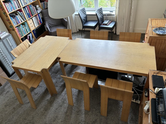 Image 1 of Castelijn by Gijs Bakker dining room set