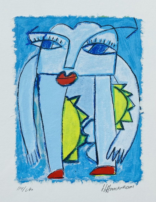 Serigrafia di Hannes Kuiper W23