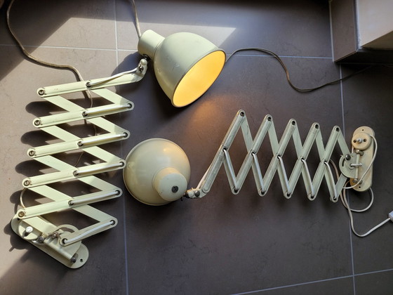 Image 1 of 2x Kaiser Idell Scissor Lamp