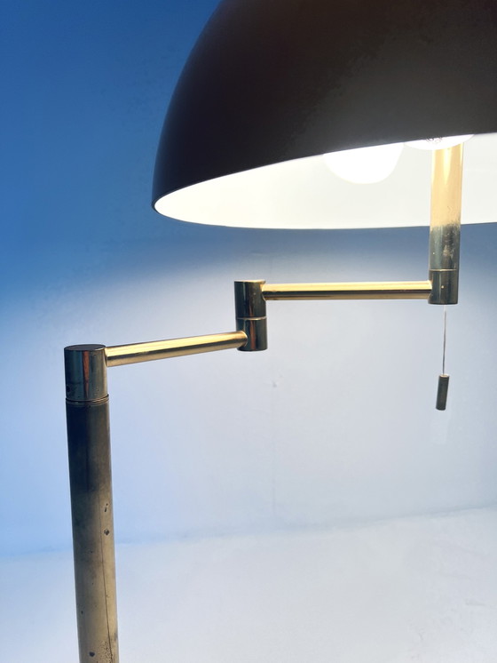 Image 1 of Brass mushroom table lamp