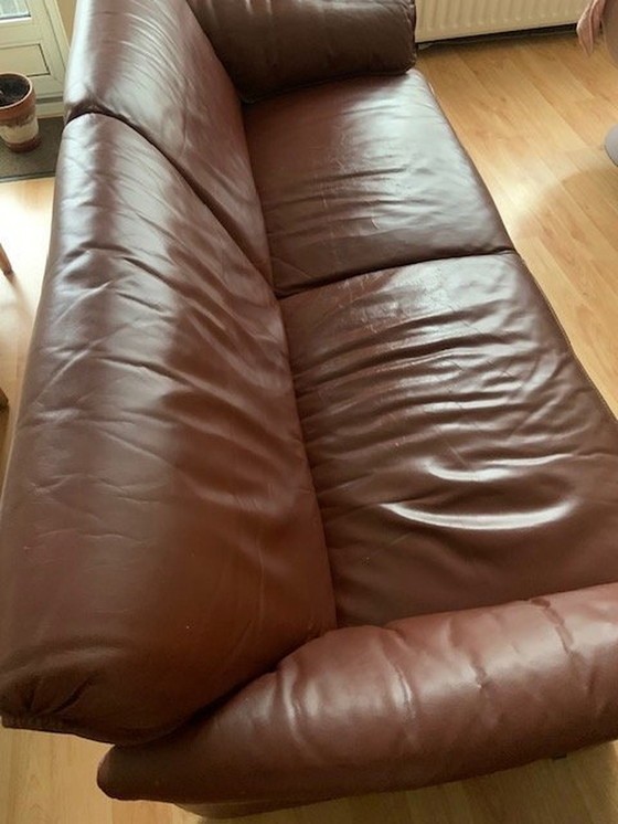 Image 1 of Leolux Bora Bora Leather Sofa 2.5 Seater