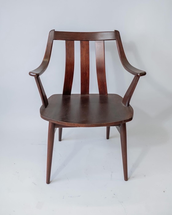 Image 1 of 4x Large Landeweer dining room chairs