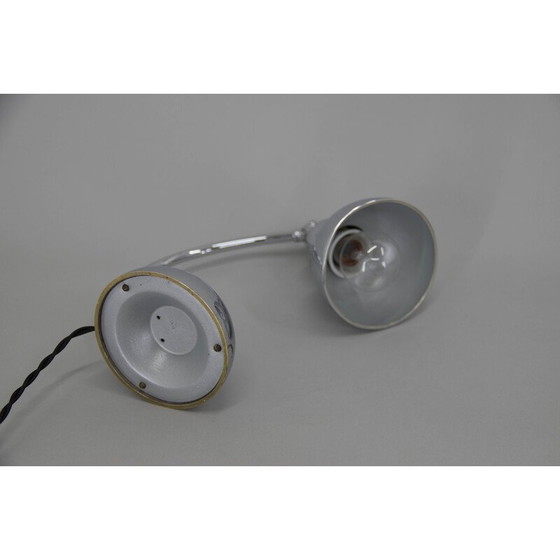 Image 1 of Art Deco vintage table lamp with adjustable shade, 1930s