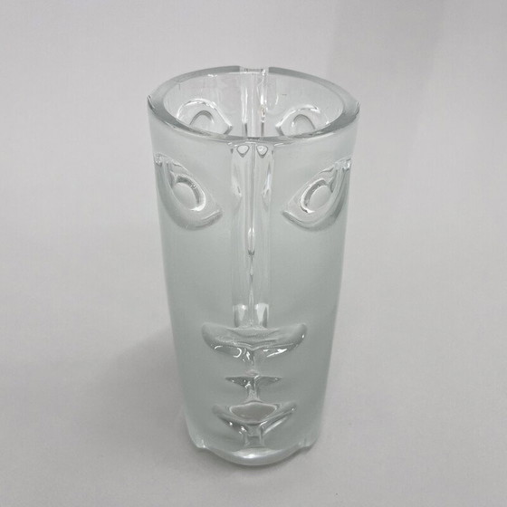 Image 1 of Vintage glass vase by Adolf Matura for Sklo Union Glassworks, Czechoslovakia 1970