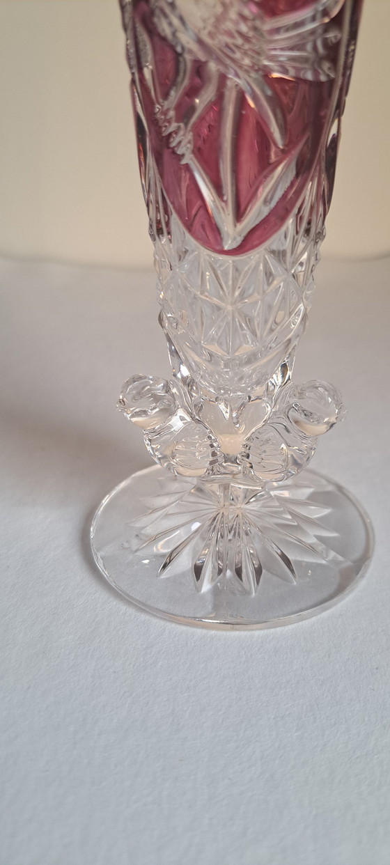 Image 1 of Vase en cristal Hofbauer byrdes