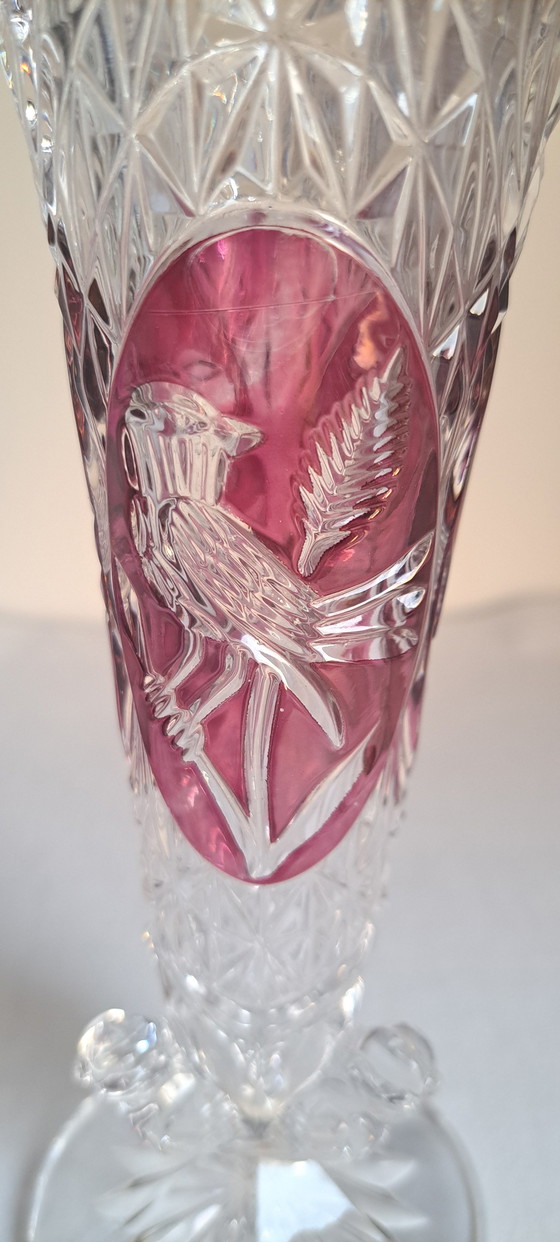 Image 1 of Vase en cristal Hofbauer byrdes