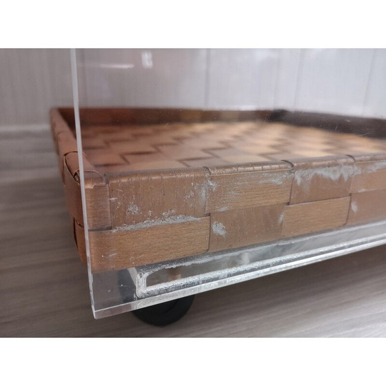 Image 1 of Tavolino da caffè vintage in plexiglass, 1980