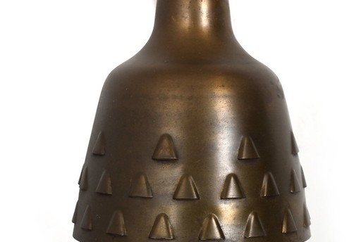 Danish Wall Lamp in Brass and Teak, 1950s