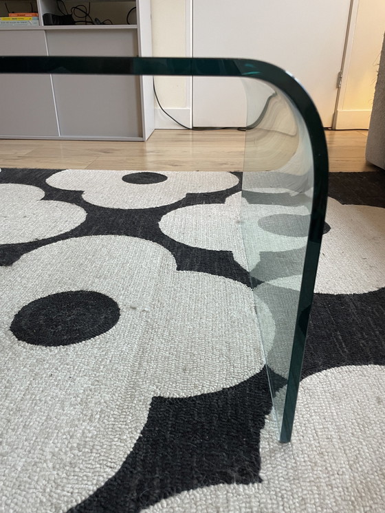 Image 1 of Glass Coffee Table Waterfall Model