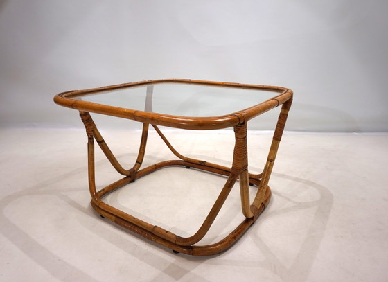 Image 1 of Tito Agnoli Rattan Set For Bonacina, 1960