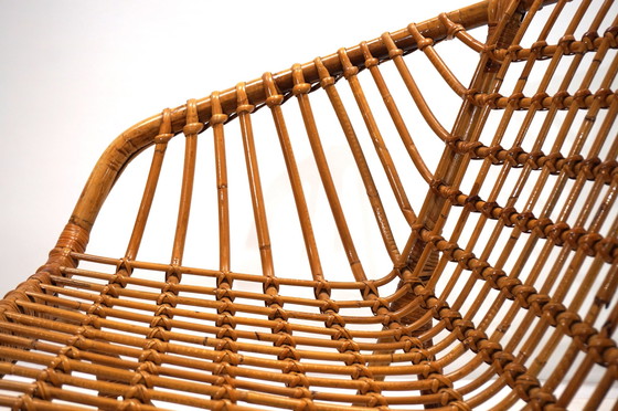 Image 1 of Tito Agnoli Rattan Set For Bonacina, 1960