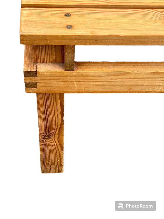 Image 1 of Vintage Solid Pine Coffee Table