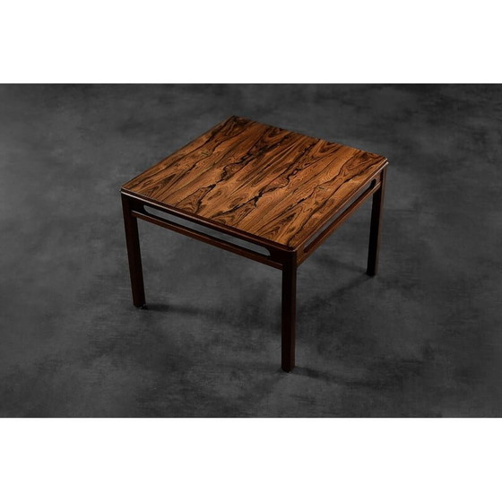 Image 1 of Vintage Scandinavian coffee table in rosewood by Rasmus Solberg for S Møbler, 1960