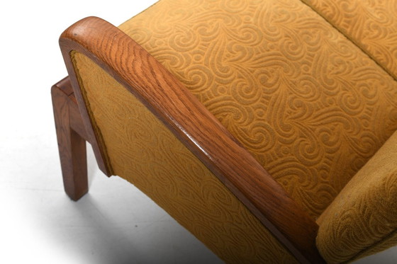 Image 1 of Beautiful Danish Art Deco Sofa 1930S In Oak