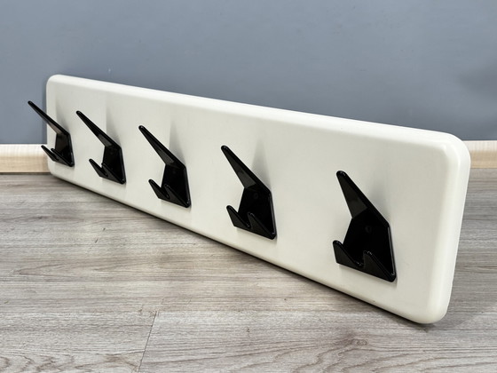 Image 1 of Wall coat rack mid - Century