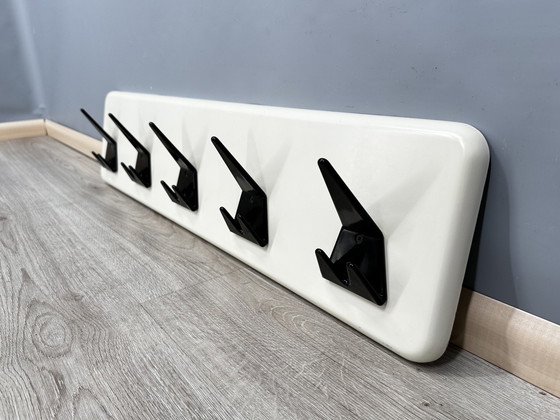 Image 1 of Wall coat rack mid - Century