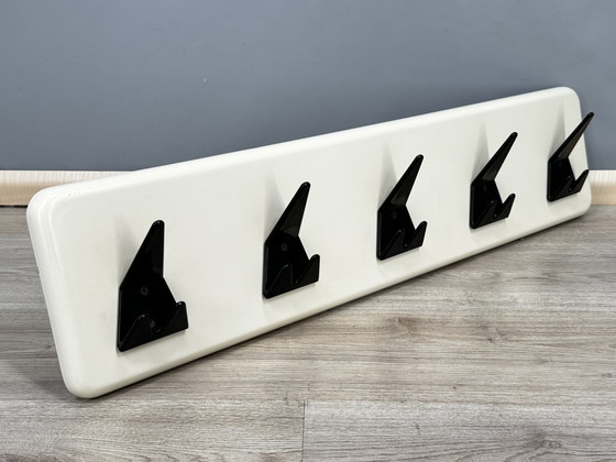 Image 1 of Wall coat rack mid - Century