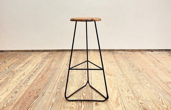 Image 1 of Bar Stool with Steelframe 