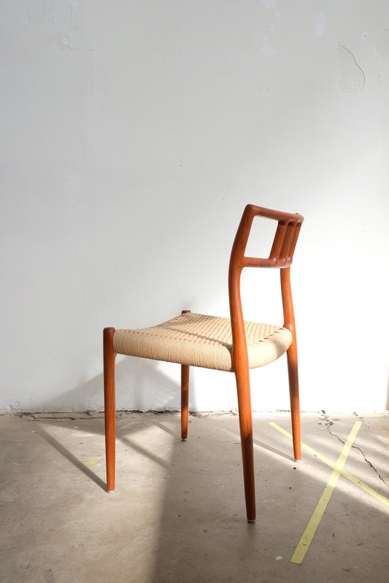 Image 1 of 4x  N.O. Moller 79 chairs