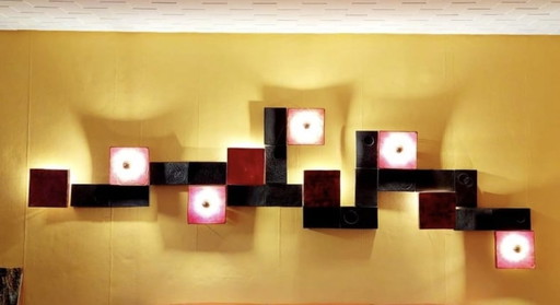 25-Piece Ceramic Wall Lamp '70s