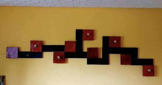 Image 1 of 25-Piece Ceramic Wall Lamp '70s