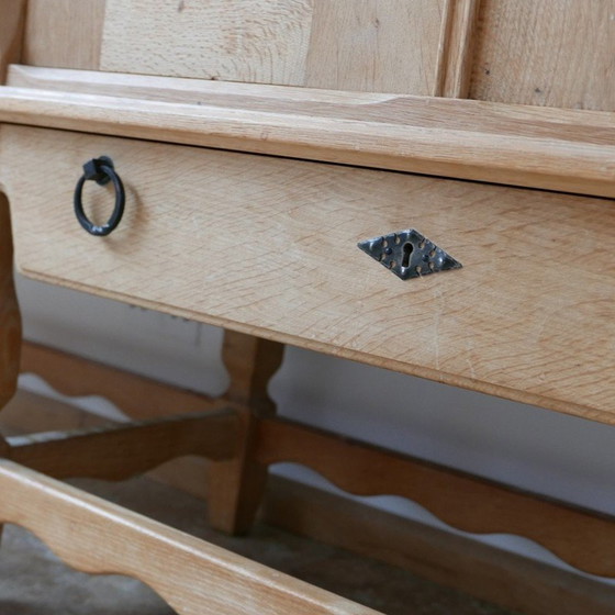 Image 1 of Vintage oak highboard, Denmark 1960