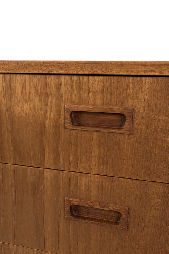 Image 1 of High vintage chest of drawers
