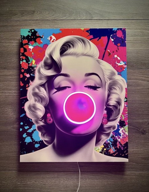 Led Lamp Marilyn Monroe